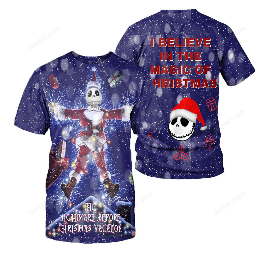 Jack Skellington 3D All Over Printed Shirts For Men And Women 424