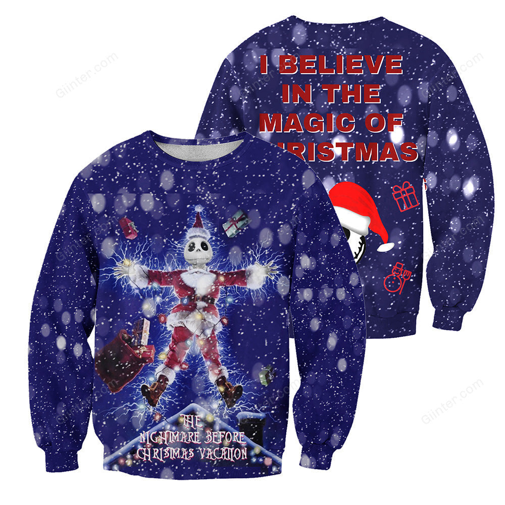 Jack Skellington 3D All Over Printed Shirts For Men And Women 424