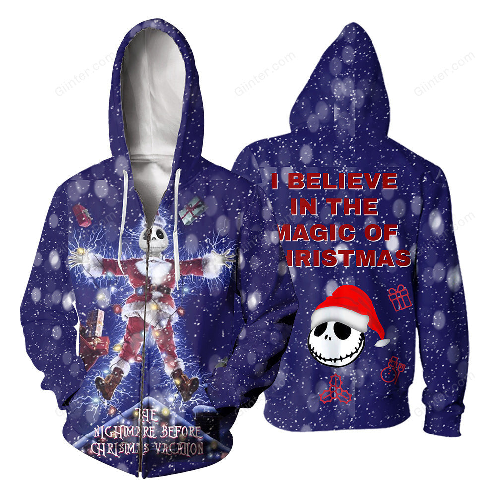 Jack Skellington 3D All Over Printed Shirts For Men And Women 424