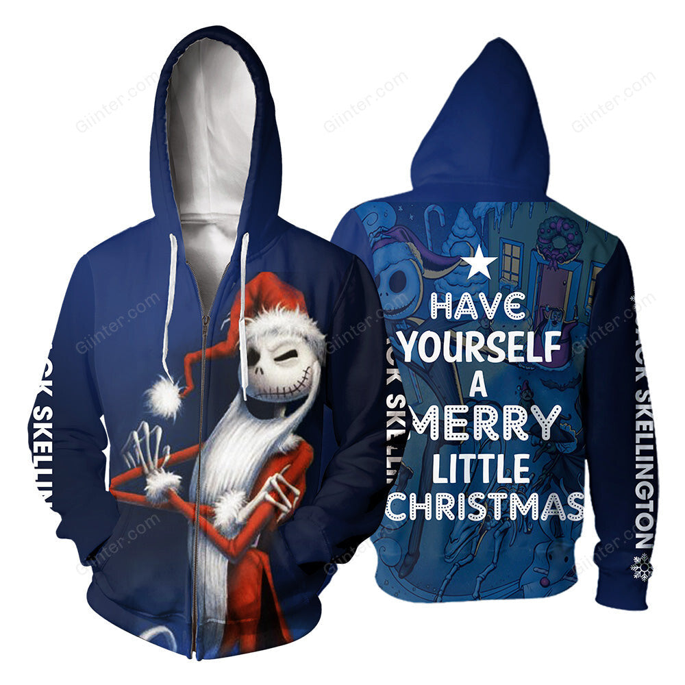 Jack Skellington 3D All Over Printed Shirts For Men And Women 425