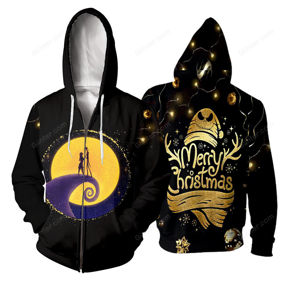 Jack Skellington 3D All Over Printed Shirts For Men And Women 426