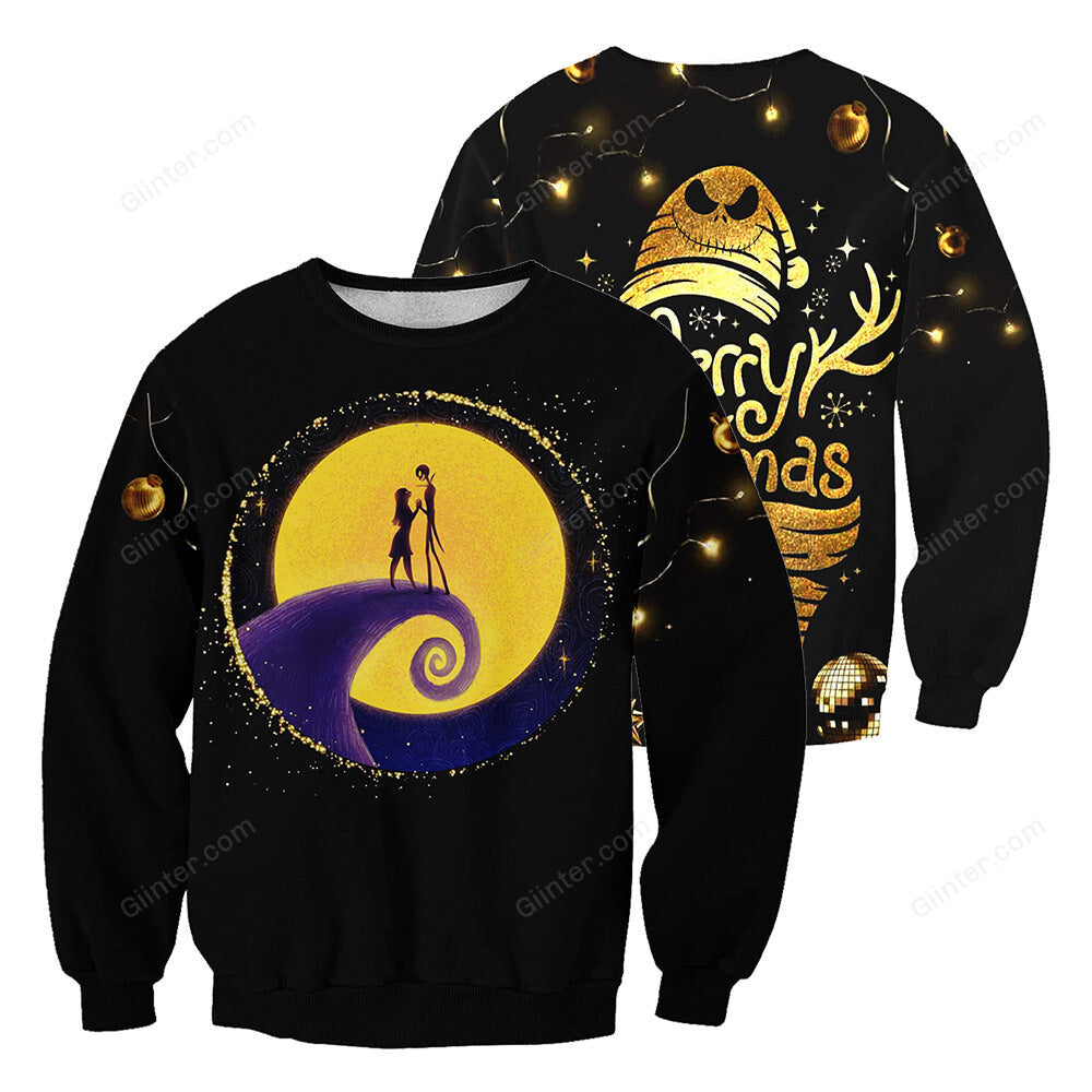 Jack Skellington 3D All Over Printed Shirts For Men And Women 426