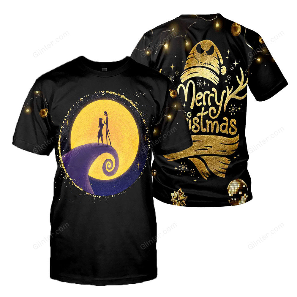 Jack Skellington 3D All Over Printed Shirts For Men And Women 426