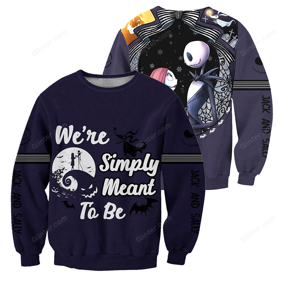 Jack Skellington 3D All Over Printed Shirts For Men And Women 428