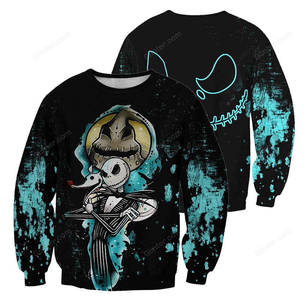 Jack Skellington 3D All Over Printed Shirts For Men And Women 431