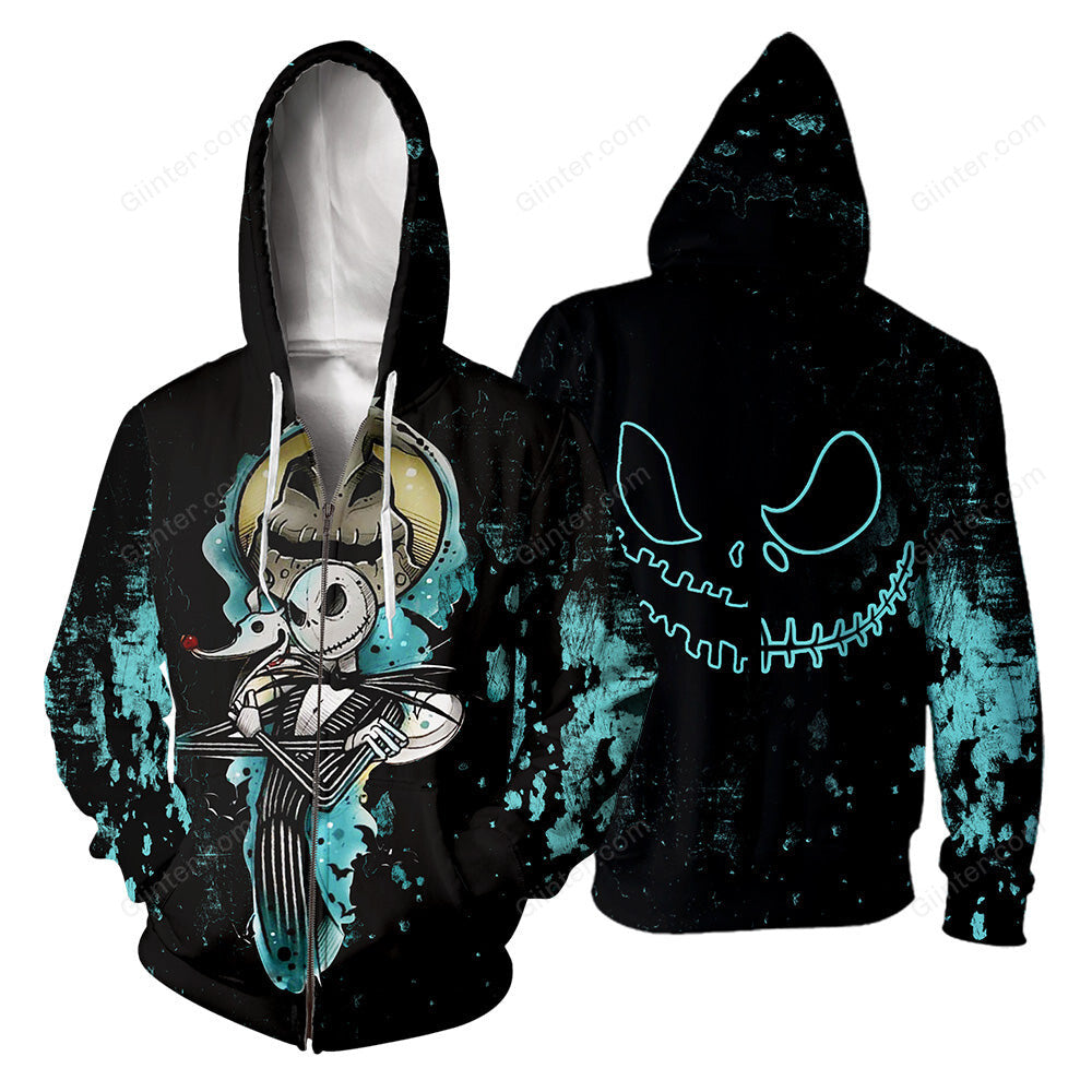 Jack Skellington 3D All Over Printed Shirts For Men And Women 431