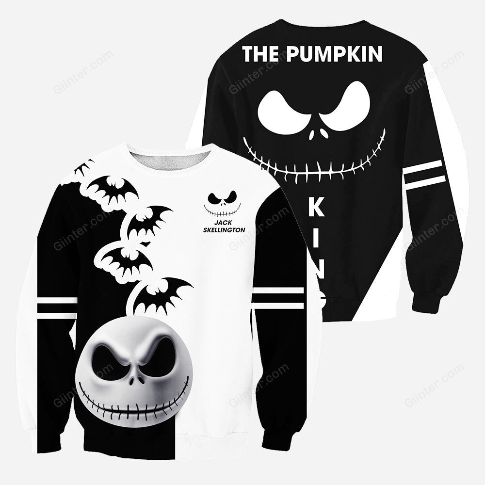 Jack Skellington 3D All Over Printed Shirts For Men And Women 433