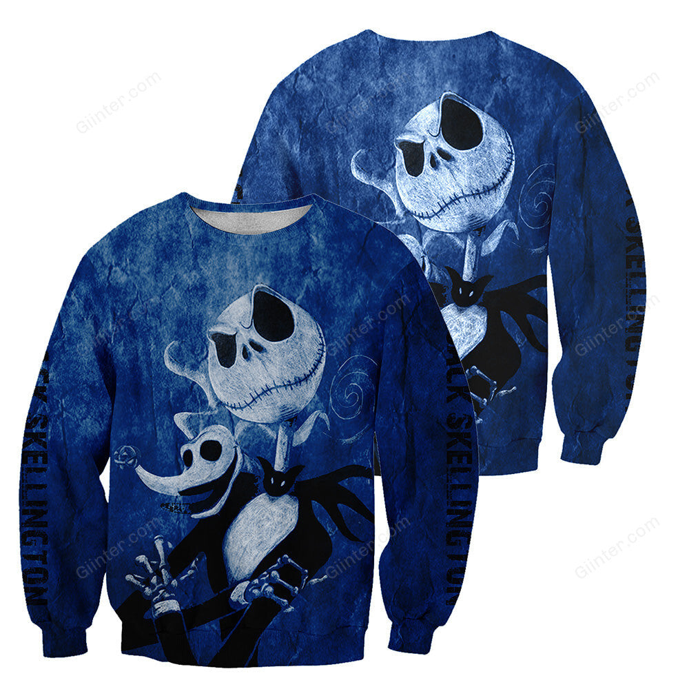 Jack Skellington 3D All Over Printed Shirts For Men And Women 439