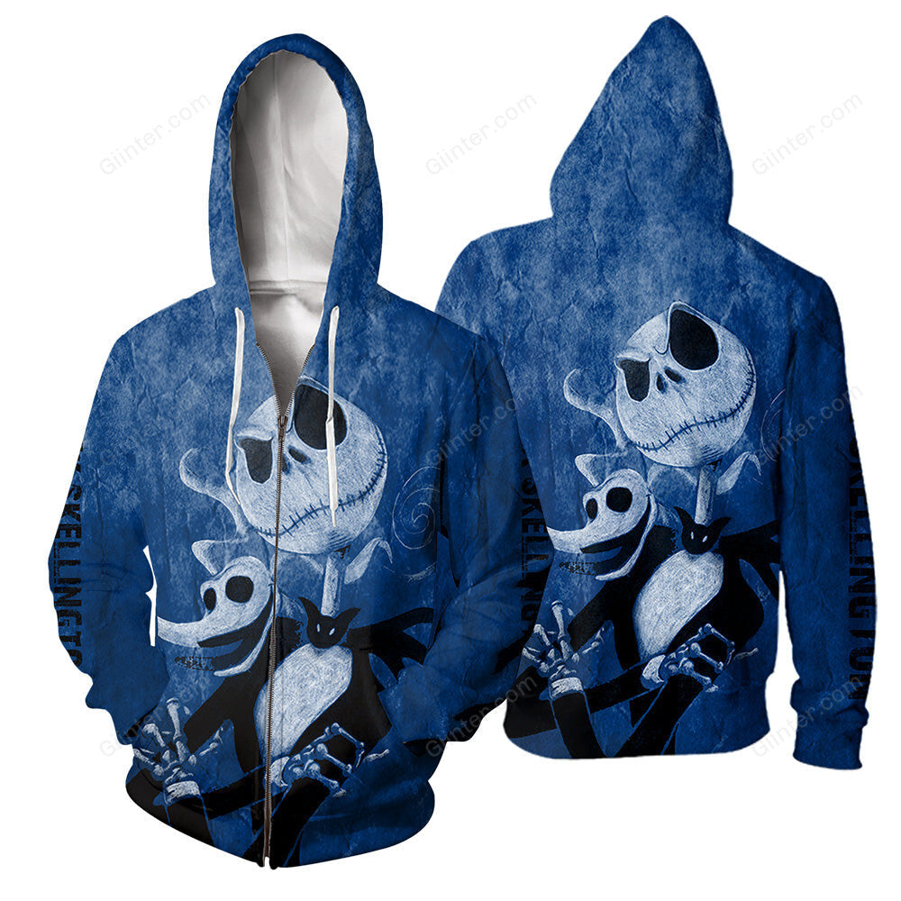 Jack Skellington 3D All Over Printed Shirts For Men And Women 439