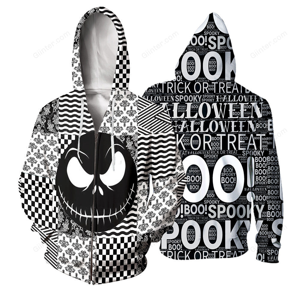 Jack Skellington 3D All Over Printed Shirts For Men And Women 44