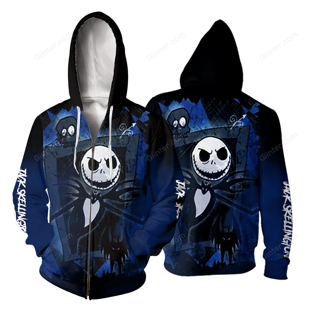 Jack Skellington 3D All Over Printed Shirts For Men And Women 440
