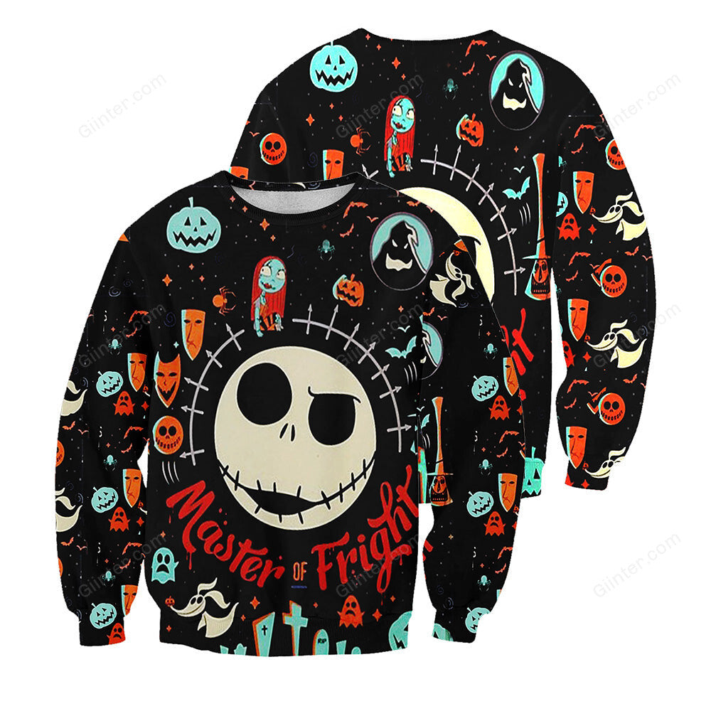 Jack Skellington 3D All Over Printed Shirts For Men And Women 441