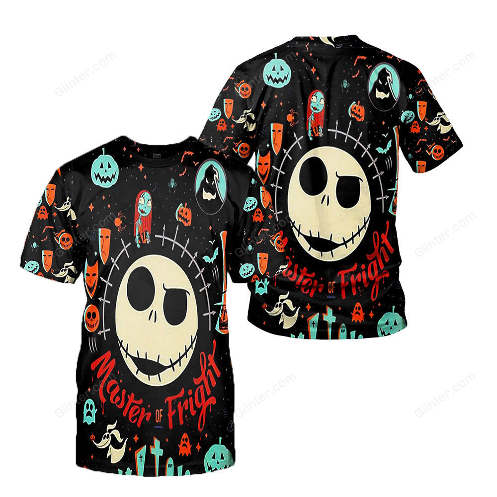 Jack Skellington 3D All Over Printed Shirts For Men And Women 441