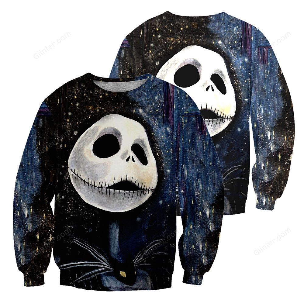 Jack Skellington 3D All Over Printed Shirts For Men And Women 443
