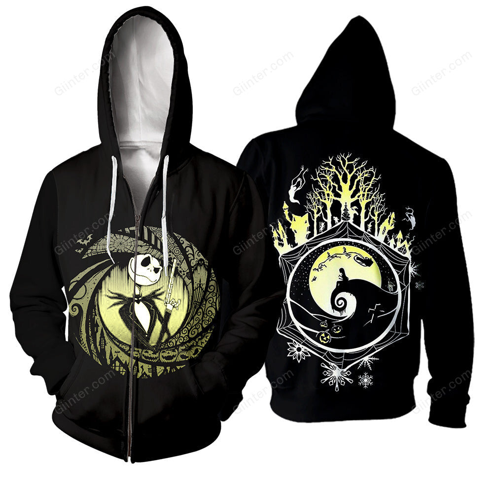 Jack Skellington 3D All Over Printed Shirts For Men And Women 444