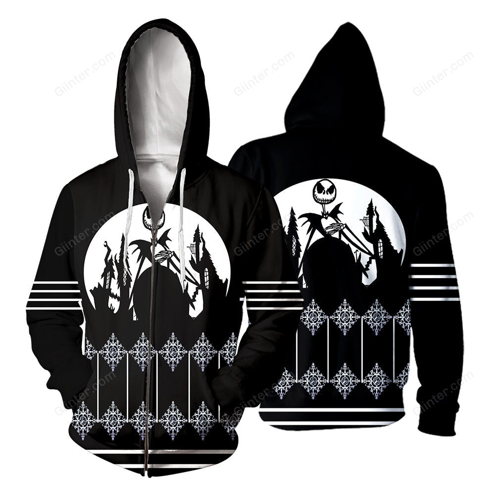 Jack Skellington 3D All Over Printed Shirts For Men And Women 445