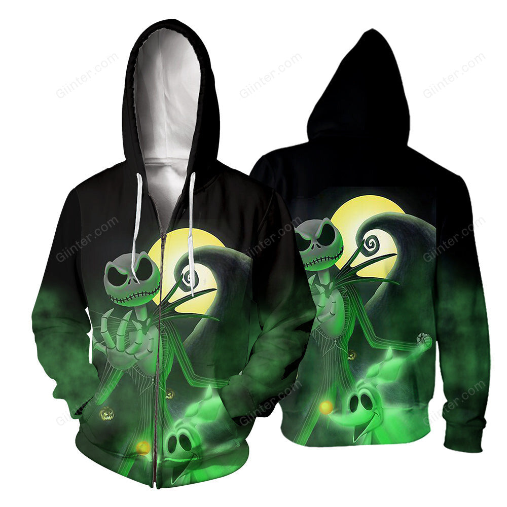 Jack Skellington 3D All Over Printed Shirts For Men And Women 446
