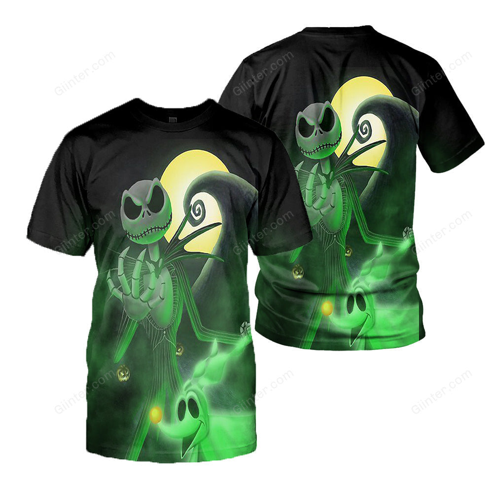 Jack Skellington 3D All Over Printed Shirts For Men And Women 446