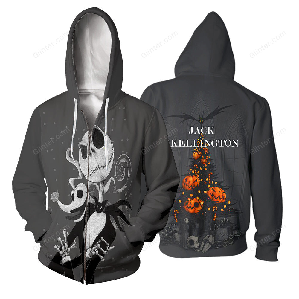 Jack Skellington 3D All Over Printed Shirts For Men And Women 449