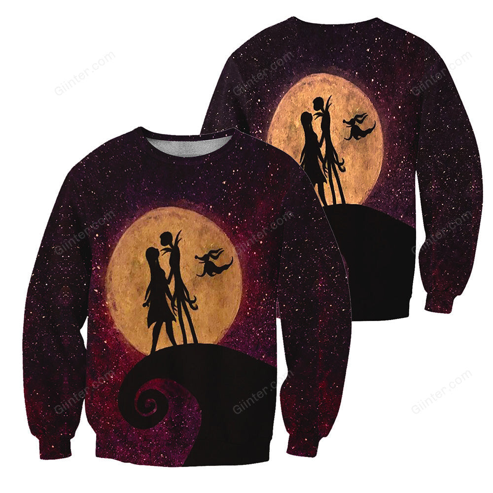 Jack Skellington 3D All Over Printed Shirts For Men And Women 453