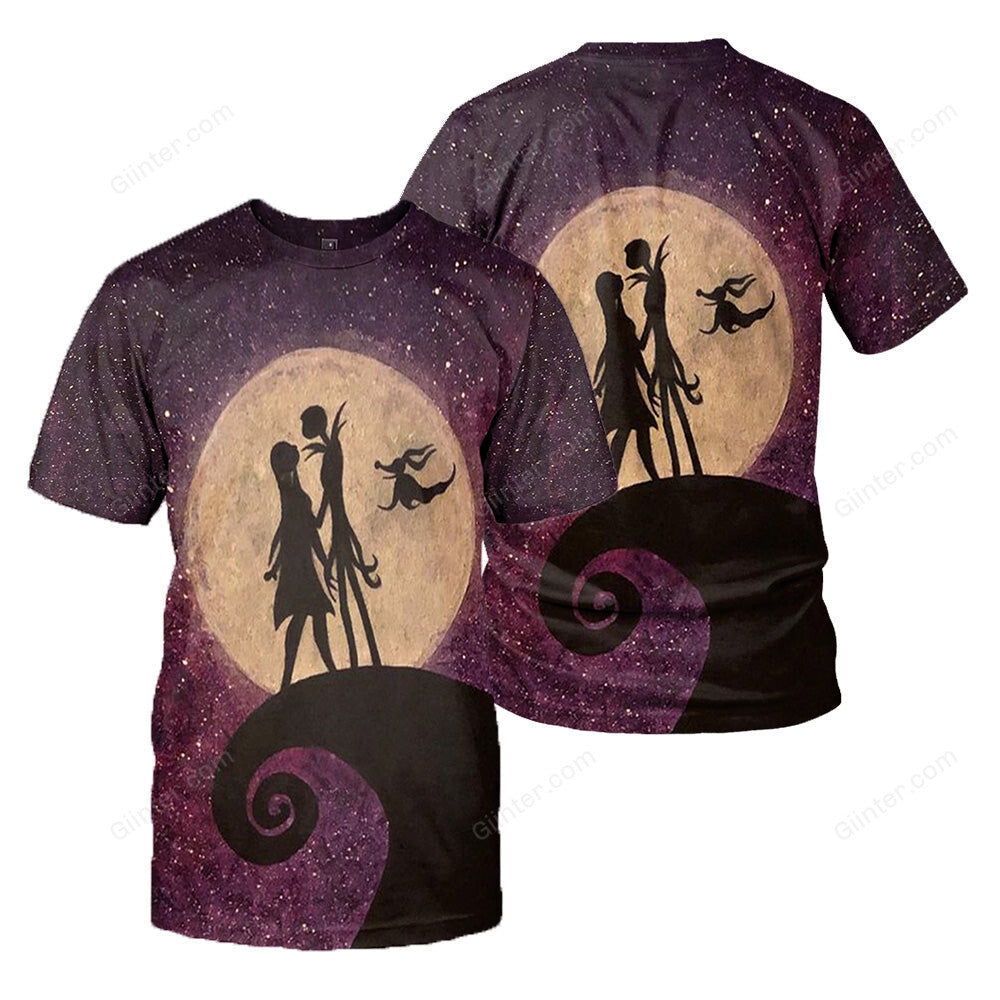 Jack Skellington 3D All Over Printed Shirts For Men And Women 453