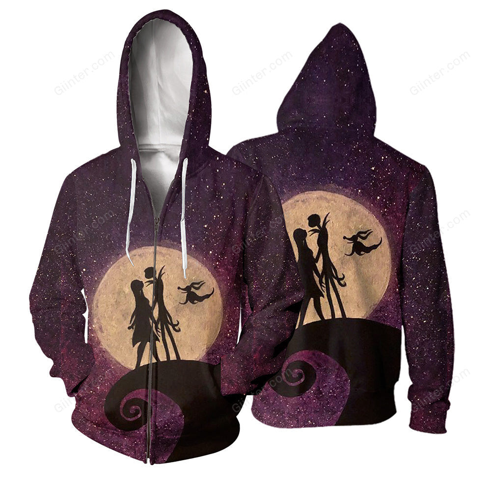 Jack Skellington 3D All Over Printed Shirts For Men And Women 453