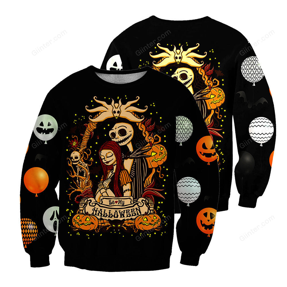 Jack Skellington 3D All Over Printed Shirts For Men And Women 455