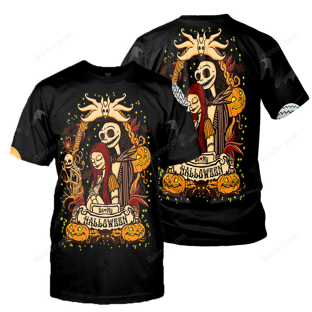 Jack Skellington 3D All Over Printed Shirts For Men And Women 455
