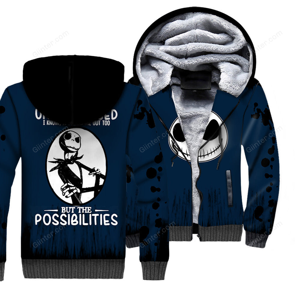 Jack Skellington 3D All Over Printed Shirts For Men And Women 457 - I Am Currently Unsupervised. I Know, It Freaks Me Out Too. But The Possiblities