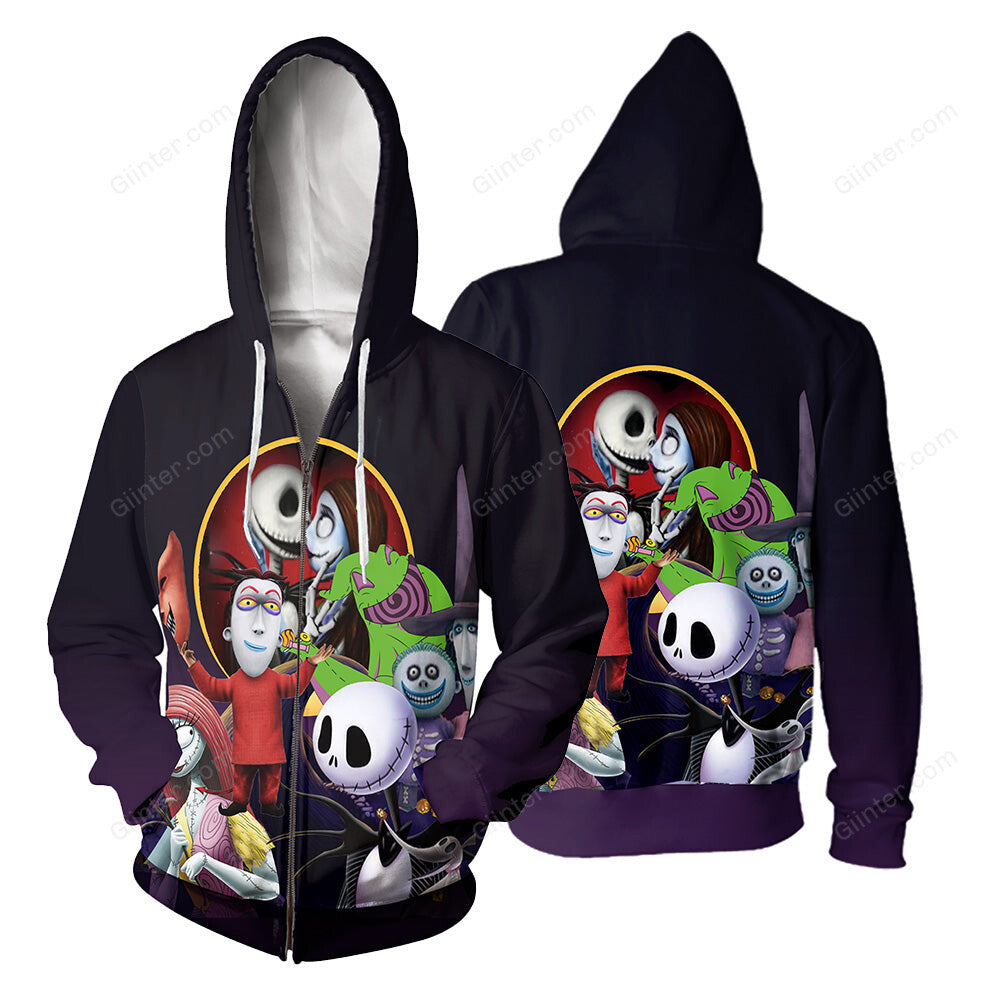 Jack Skellington 3D All Over Printed Shirts For Men And Women 459