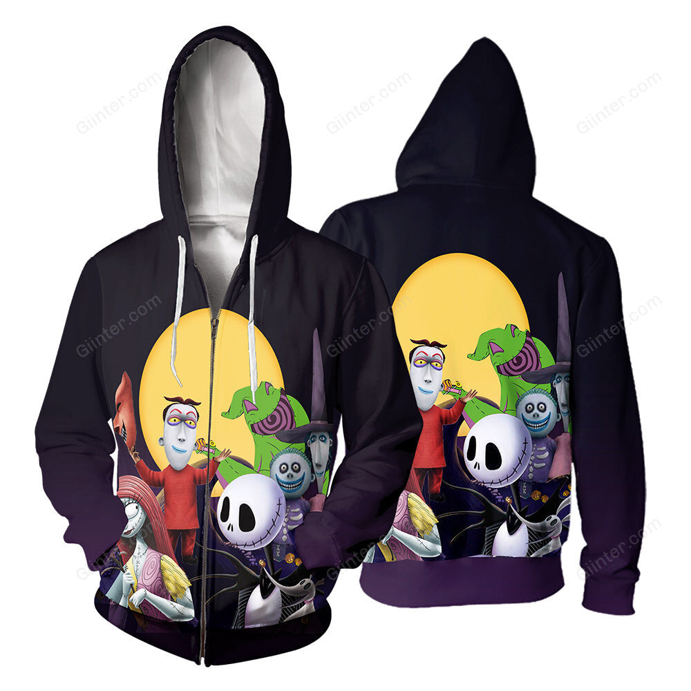 Jack Skellington 3D All Over Printed Shirts For Men And Women 460