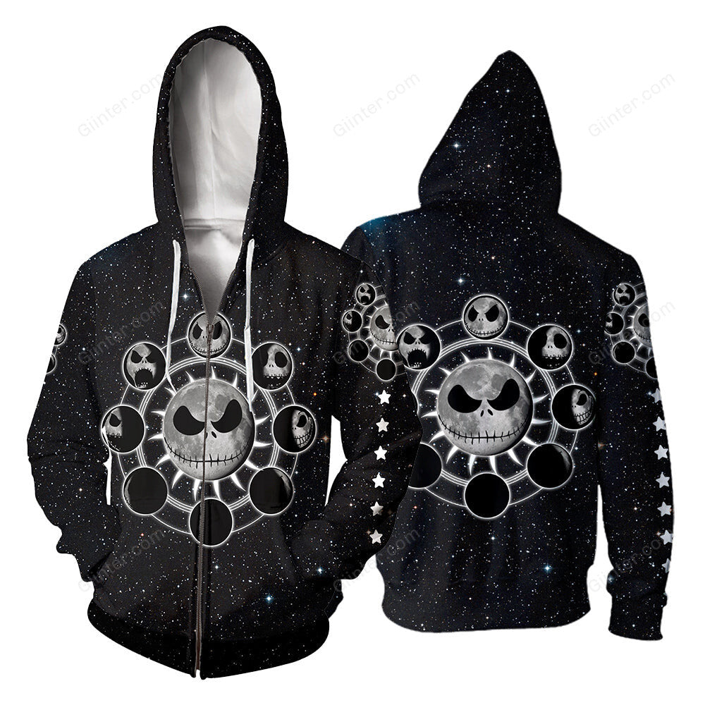 Jack Skellington 3D All Over Printed Shirts For Men And Women 516