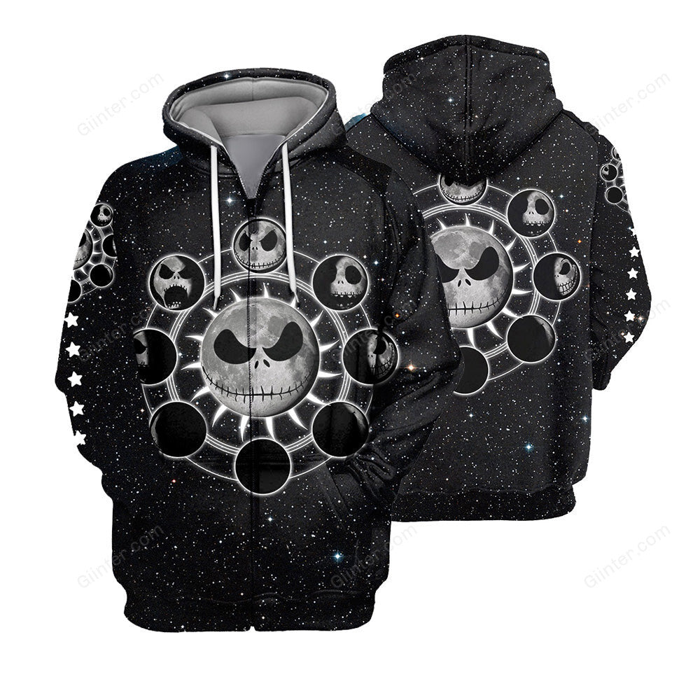 Jack Skellington 3D All Over Printed Shirts For Men And Women 516