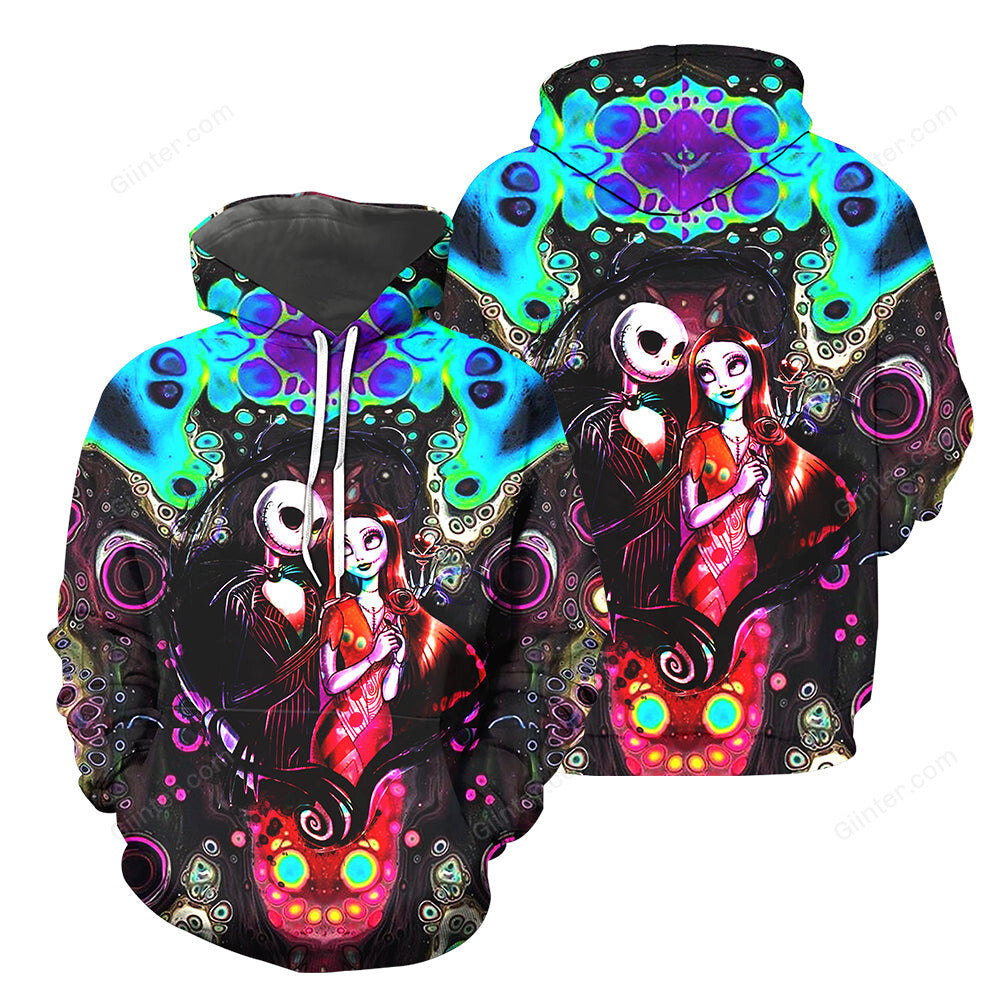 Jack Skellington 3D All Over Printed Shirts For Men And Women 74
