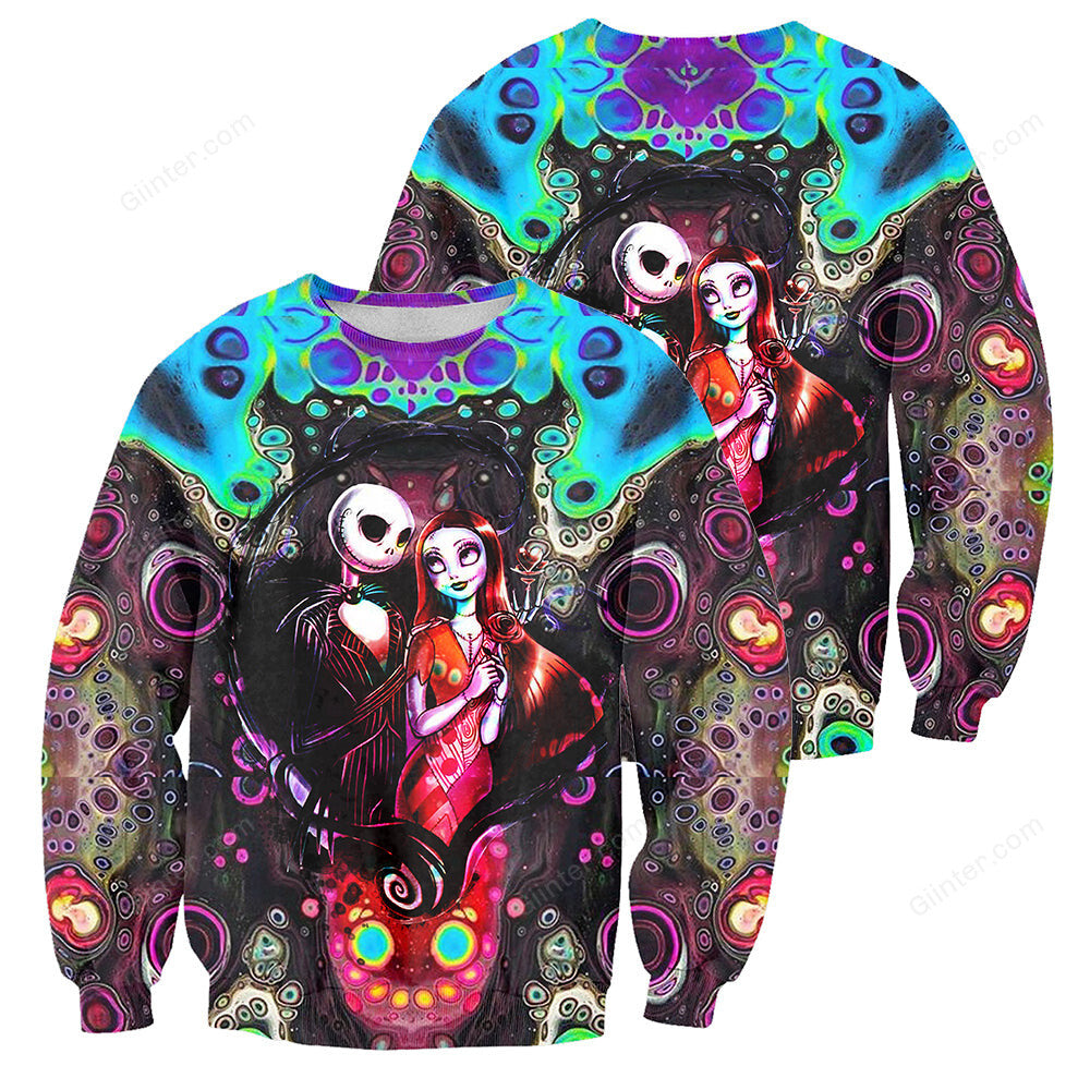Jack Skellington 3D All Over Printed Shirts For Men And Women 74