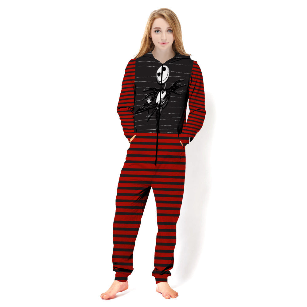 Jack Skellington 3D All Over Printed Unisex Jumpsuit