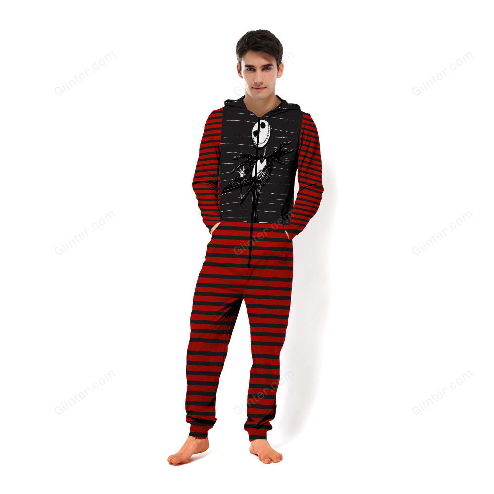 Jack Skellington 3D All Over Printed Unisex Jumpsuit