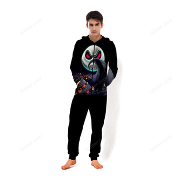 Jack Skellington 3D All Over Printed Unisex Jumpsuit 01