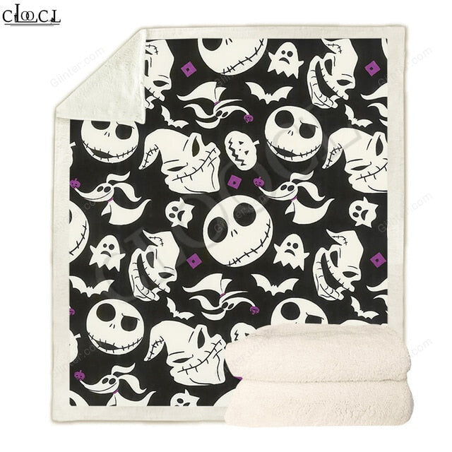 Jack Skellington 3D Print Blanket