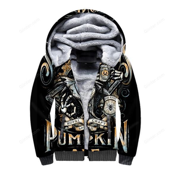 Jack Skellington 3D Print Hoodies Men Winter Zipper Jacket 2018