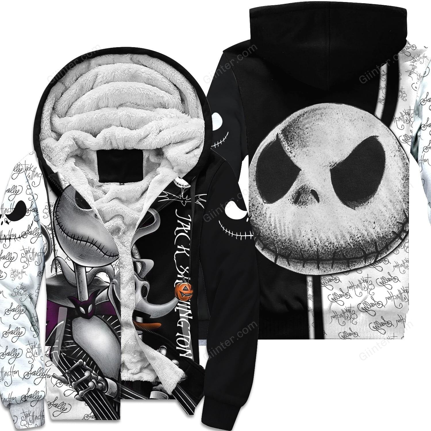 Jack Skellington 3D Shirts All Over Printed GINNBC70347