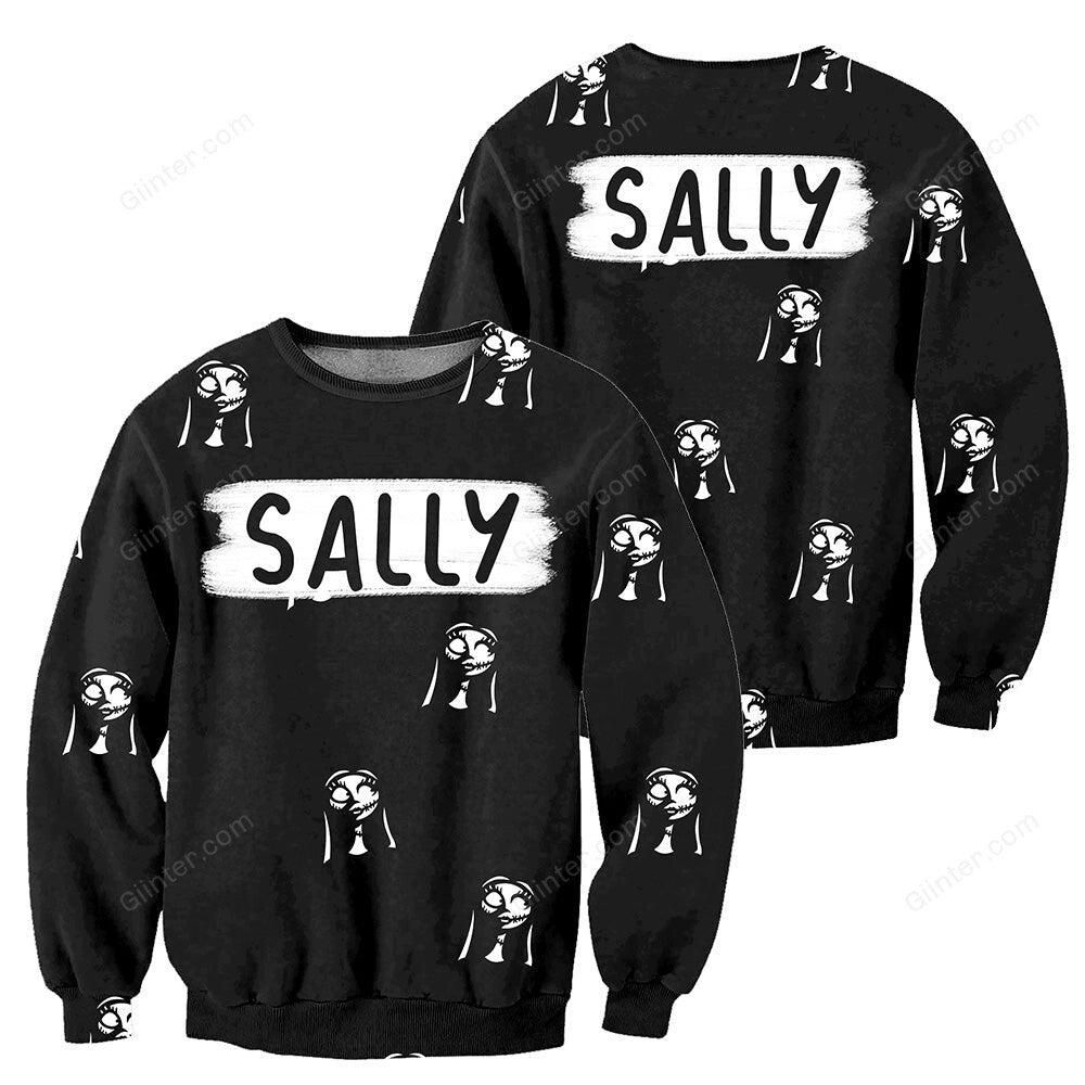Jack Skellington and Sally Icon 3D All Over Printed Shirts For Men And Women