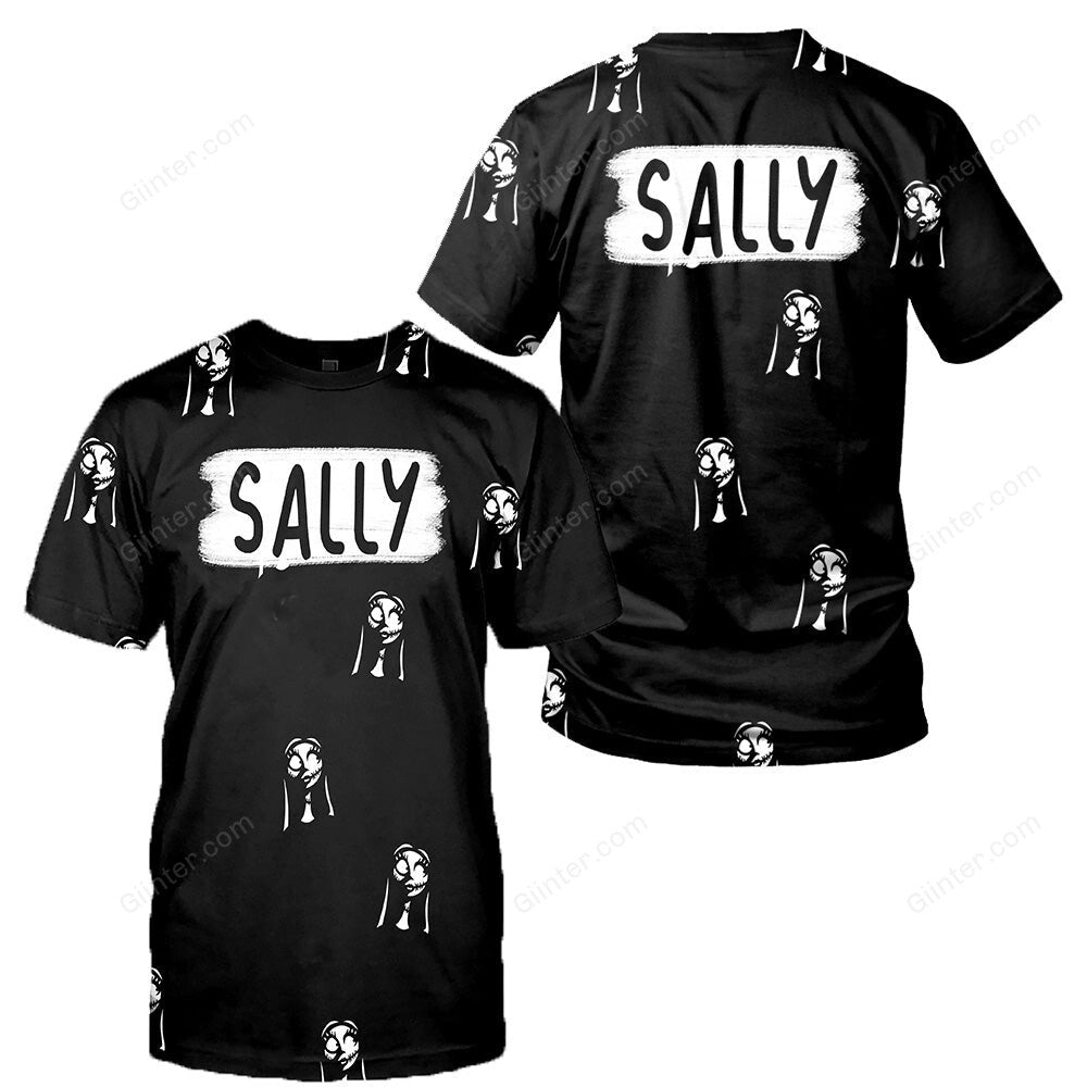 Jack Skellington and Sally Icon 3D All Over Printed Shirts For Men And Women