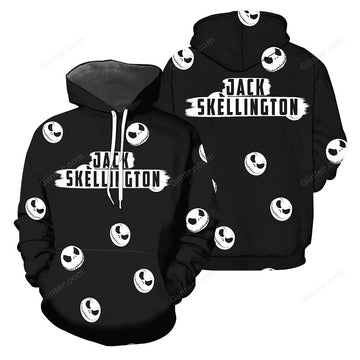 Jack Skellington and Sally Icon 3D All Over Printed Shirts For Men And Women