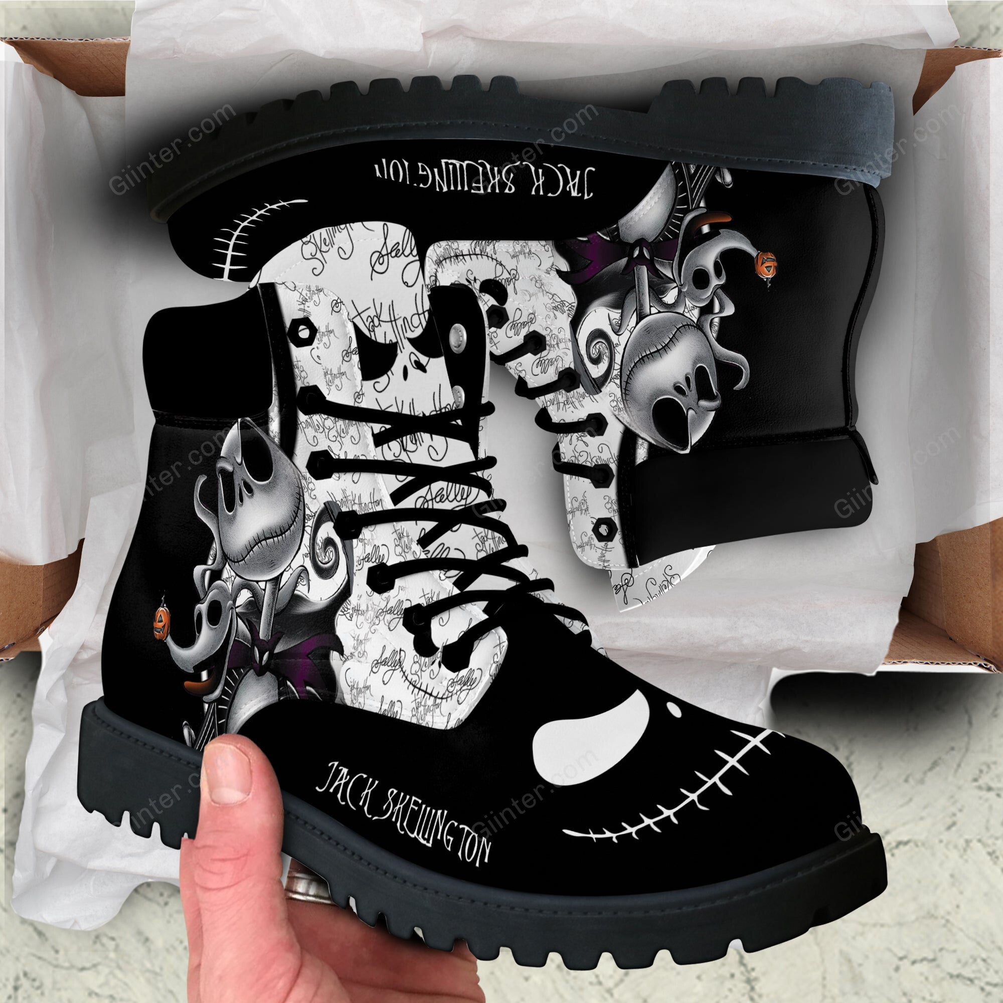 Jack Skellington Boots GINNBC74921 Ver2