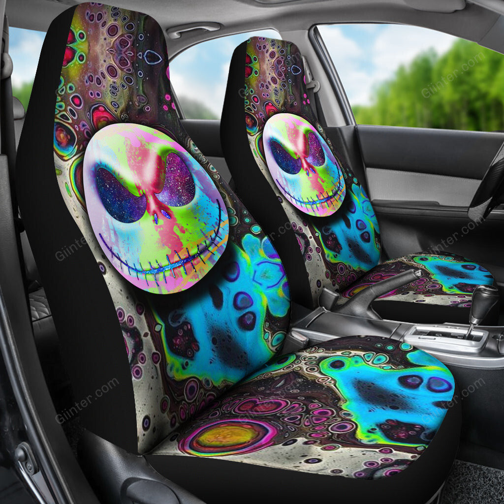 Jack Skellington Color Car Seat Cover 66