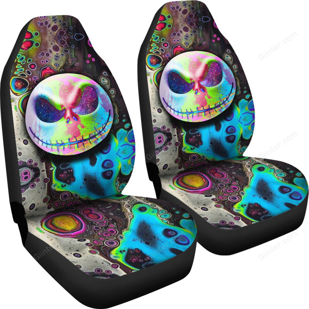 Jack Skellington Color Car Seat Cover 66