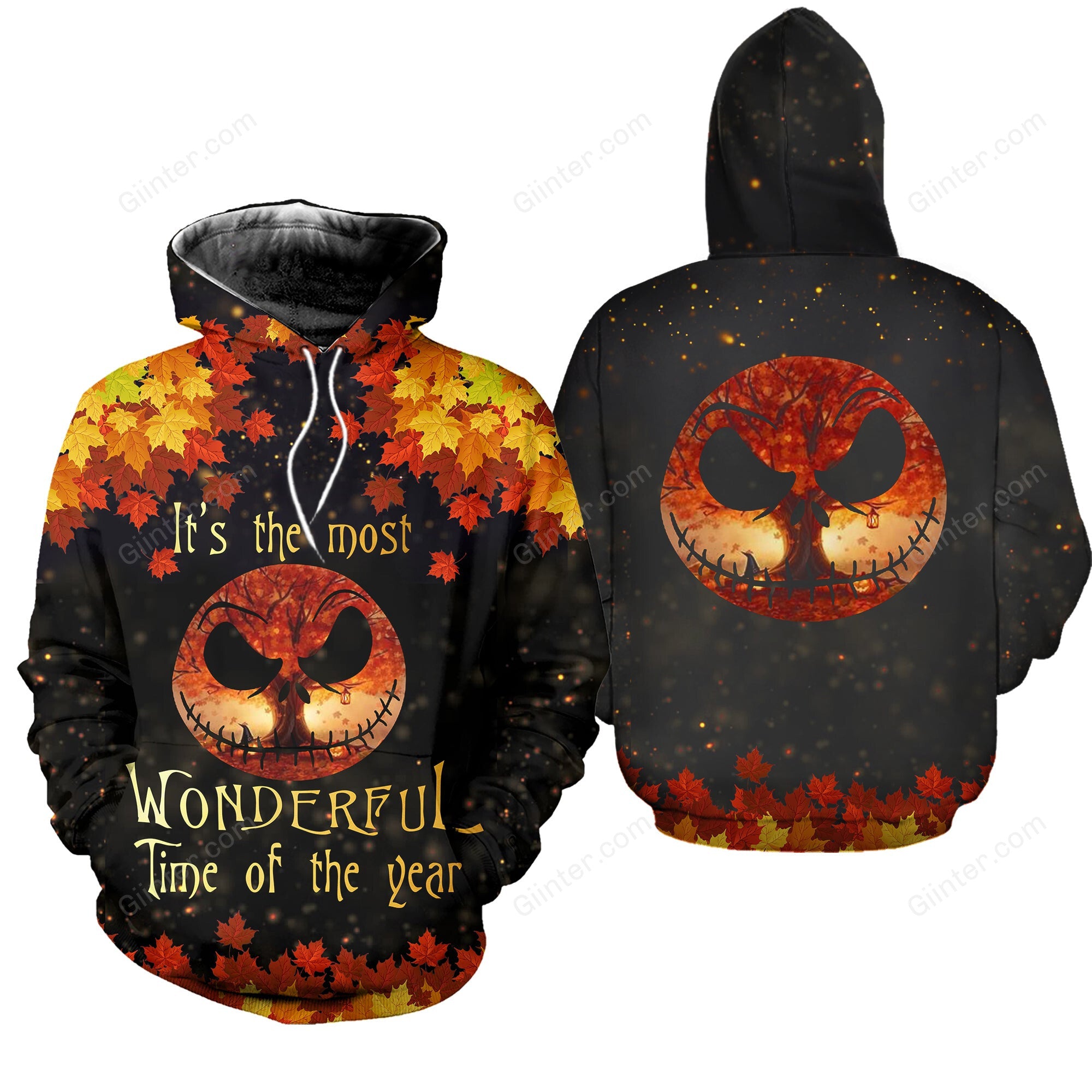 Jack Skellington Combo Hoodie & Legging 526