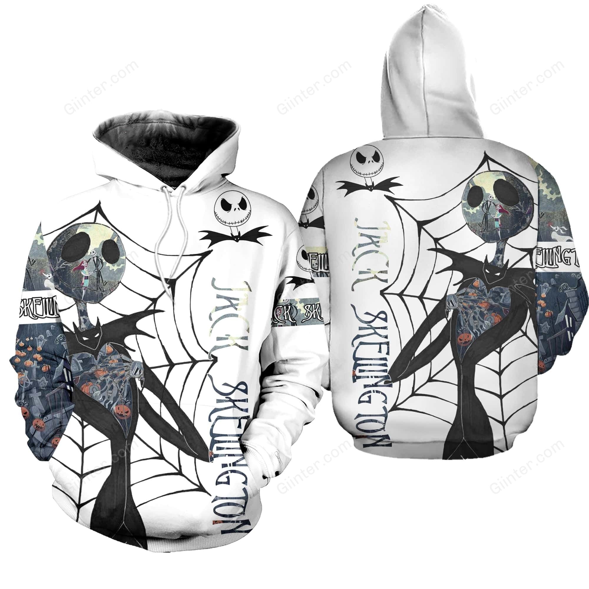 Jack Skellington Combo Hoodie & Legging 573