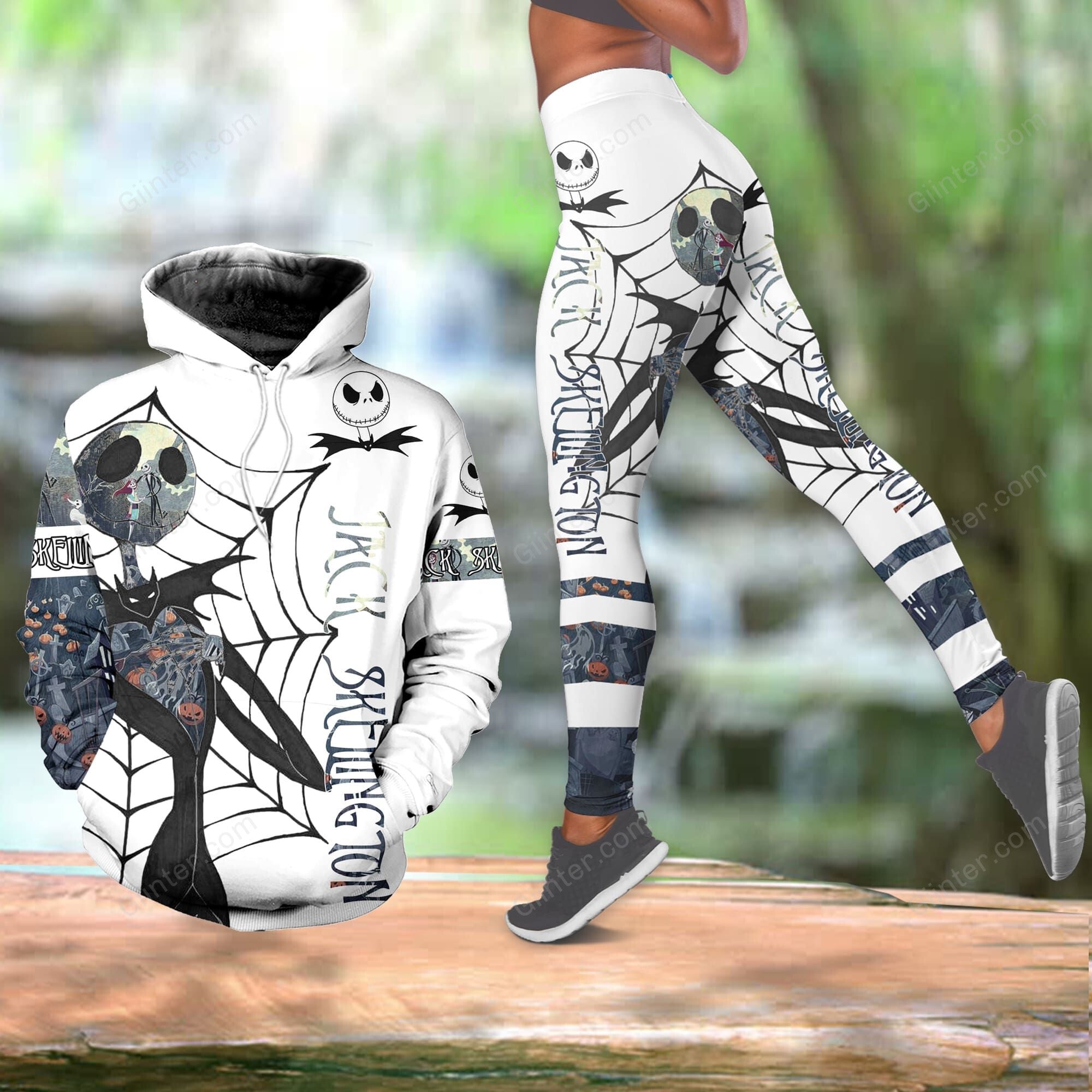 Jack Skellington Combo Hoodie & Legging 573